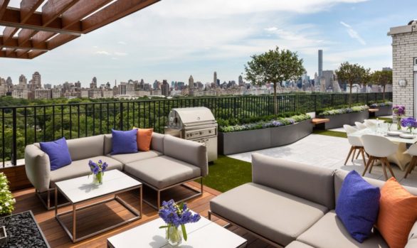 Roof Terrace Central Park West Penthouse