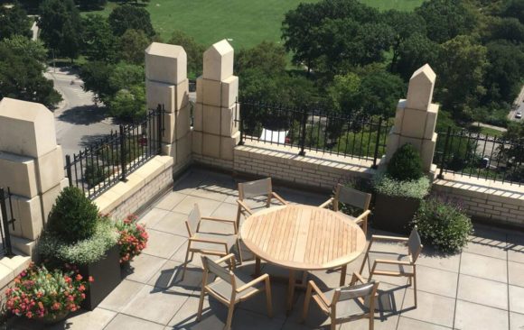 Ghostbusters Building Roof Garden