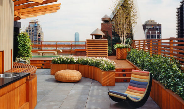 East Side Penthouse Roof Terrace