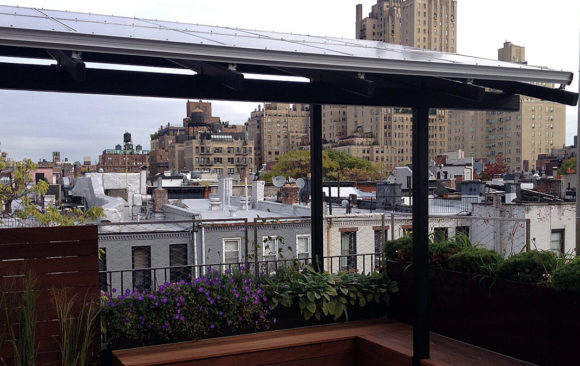 Roof Deck Designs Solar Powered Upper West Side Townhouse