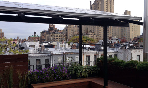 Roof Deck Designs Solar Powered Upper West Side Townhouse