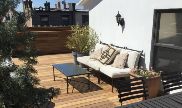 Roof Deck New York Park Slope